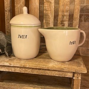 🌿sweet light green line set from Rae Dunn